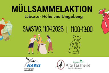 Müllsammelaktion - Alte Fasanerie | Alte Fasanerie