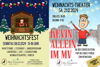 Programm Weihnachtszeit ’24 | Alte Fasanerie