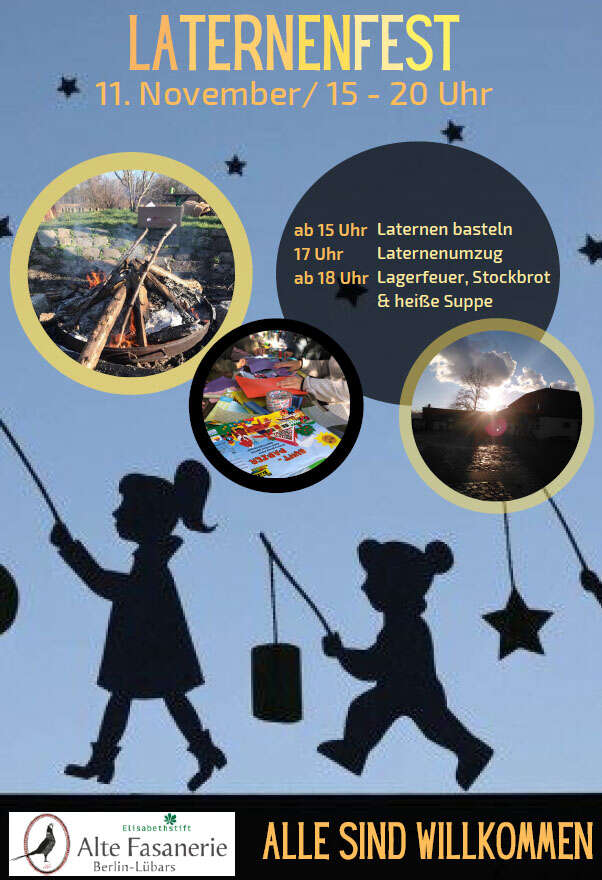 Laternenfest, Donnerstag 11. November 2021 | Alte Fasanerie Laternenfest, Donnerstag 11. November 2021 () | Alte Fasanerie