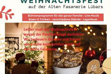Weihnachtsfest auf der Alten Fasanerie am 12. Dezember 2021 | Alte Fasanerie