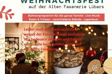 Weihnachtsfest auf der Alten Fasanerie am 12. Dezember 2021 | Alte Fasanerie