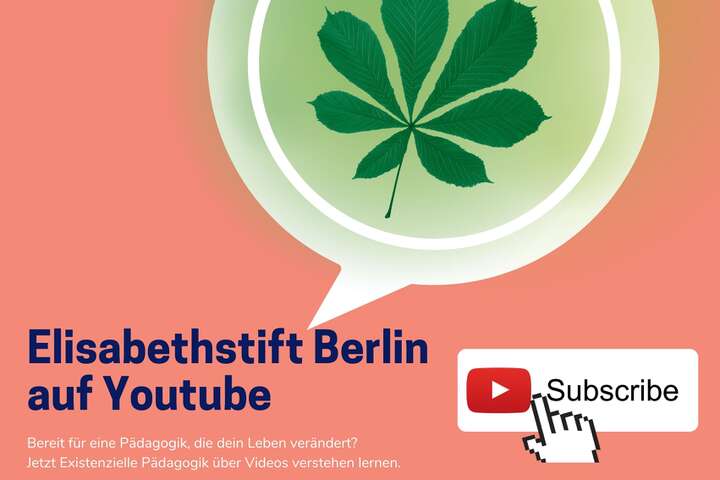 Neuer YouTube Kanal vom Elisabethstift mit Existenziell Pädagogischen Videos | Alte Fasanerie Neuer YouTube Kanal vom Elisabethstift mit Existenziell Pädagogischen Videos (Elisabethstift,Berlin,Pädaggoik,Existenzielle Pädagogik,YouTube,Kanal) | Alte Fasanerie
