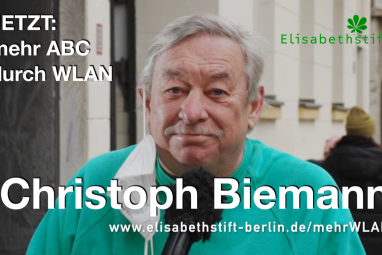 Christoph Biemann setzt sich für Elisabethstift ein | Alte Fasanerie